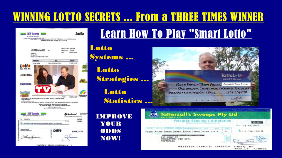 Lotto System 8 - Winning Lotto Books Header